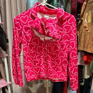Art Class Fuchsia Heart Sleepwear